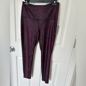 VOGO Athletica Purple Leggings High Waist Performance
